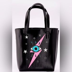 NWT - LATC Los Angeles Trading Company - Becky Bucket Bag - Wild Eye - Black